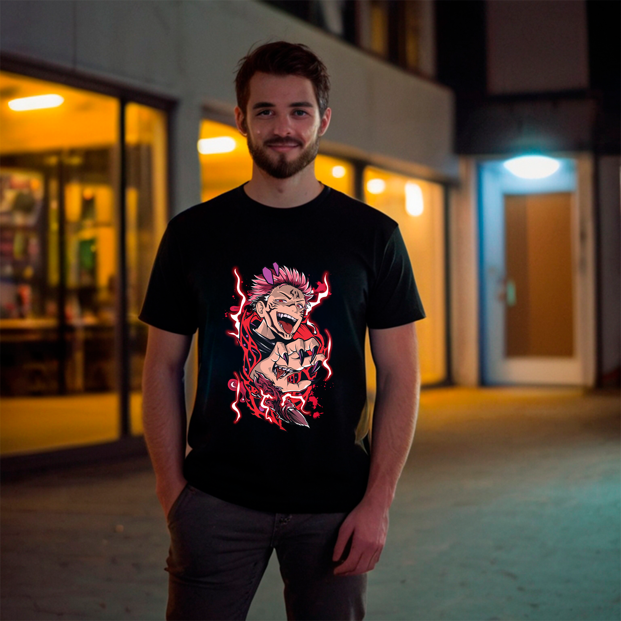 CAMISA SUKUNA FRENTE 