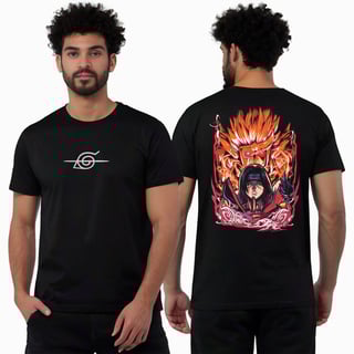 CAMISA ITACHI FRENTE E COSTAS 