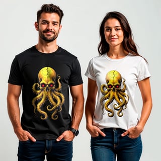 camisa Cthulhu  skull 