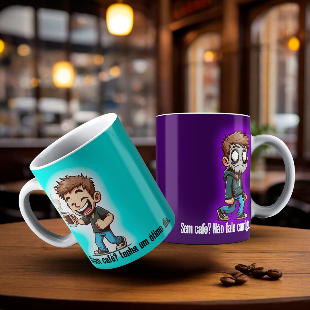 CANECA CAFÉ HUMOR 