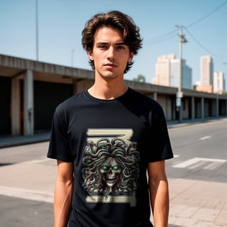 CAMISA MEDUSA HARDCORE 