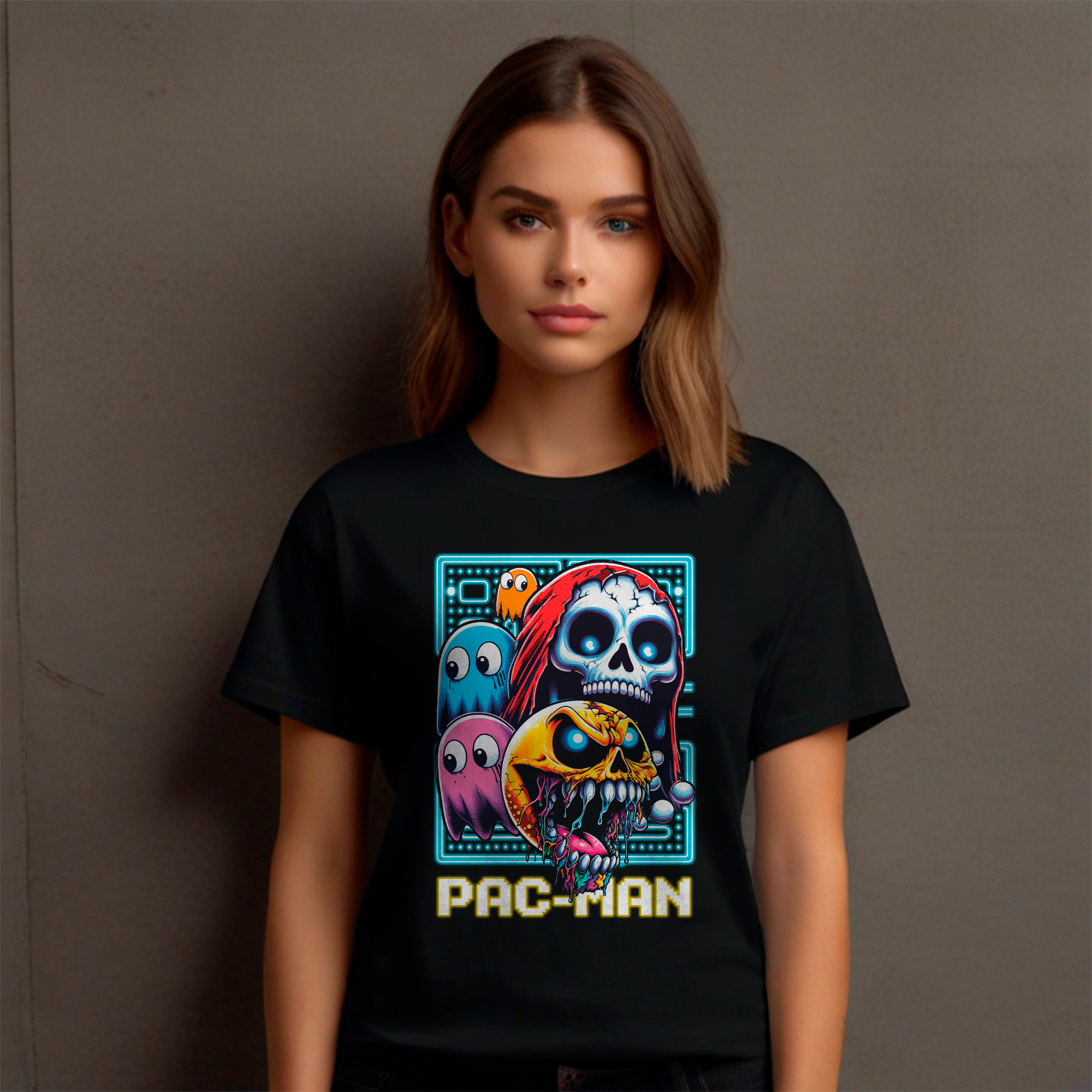 CAMISA PACMAN HARDCORE