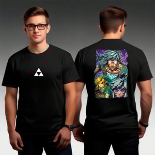 CAMISA ONI LINK FRENTE E VERSO 