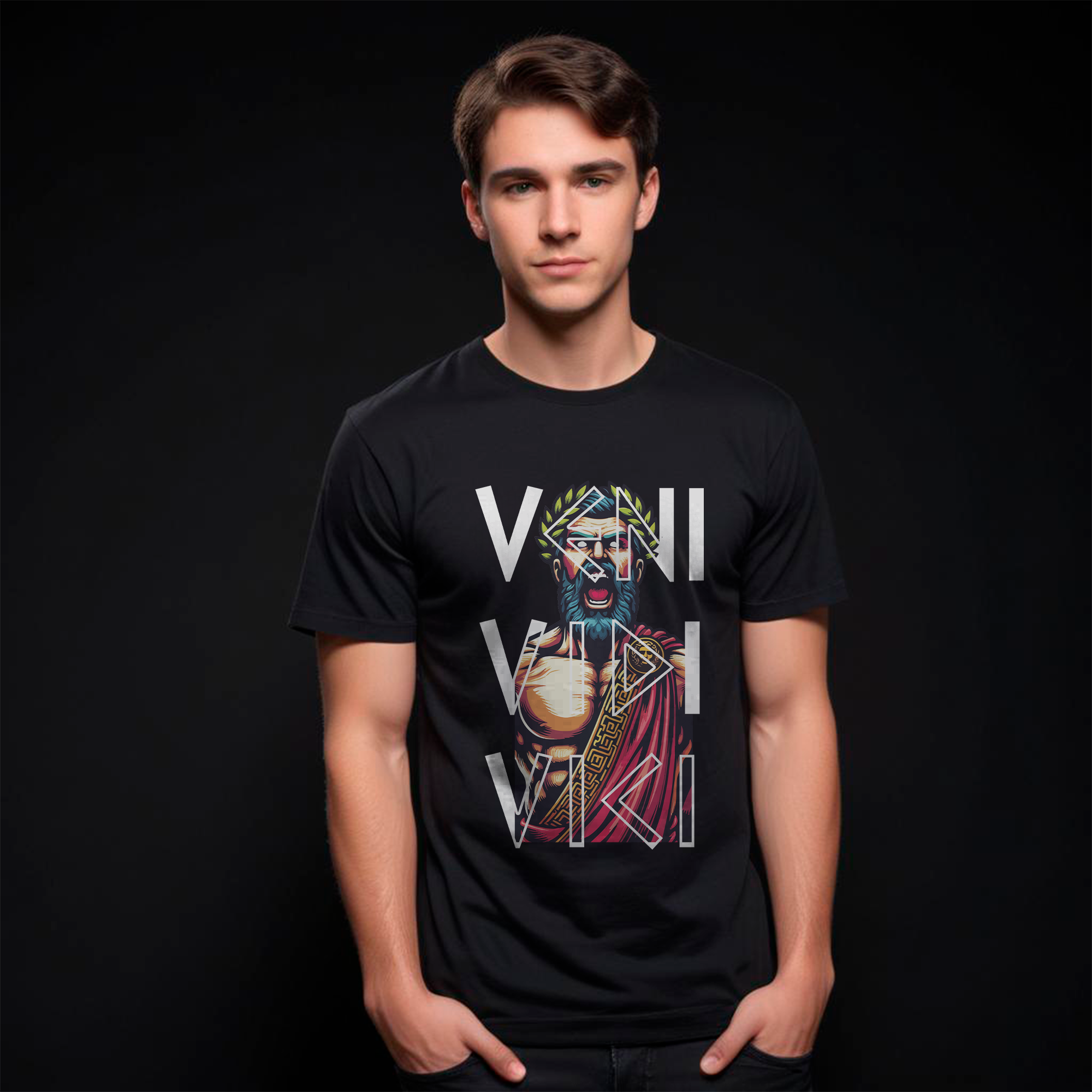 CAMISA VENI VIDI VICI 