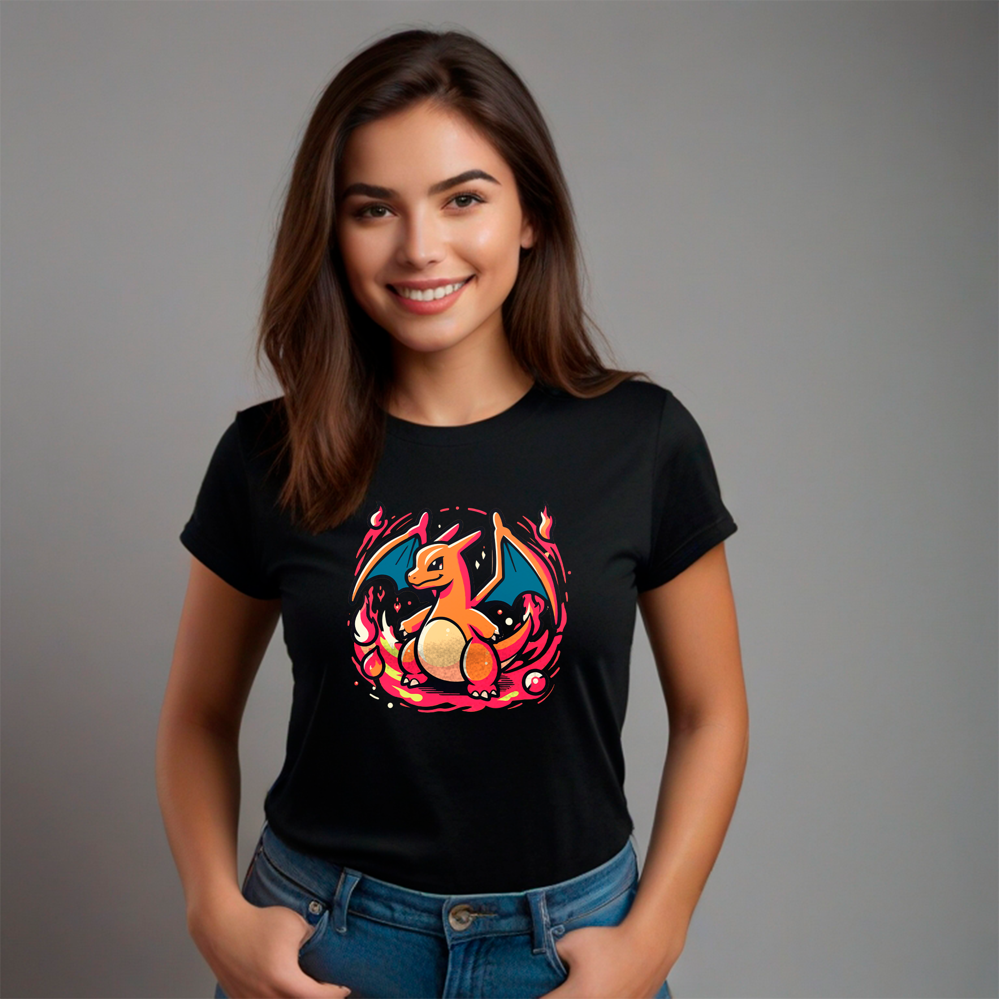 Nome do produto: CAMISA CHARIZARD