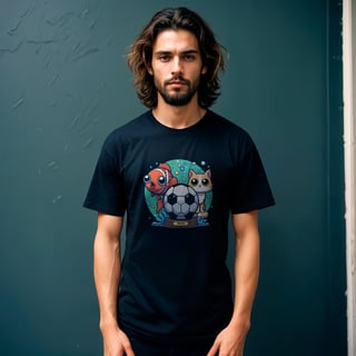 CAMISA (PEIXE+BOLA+GATO)
