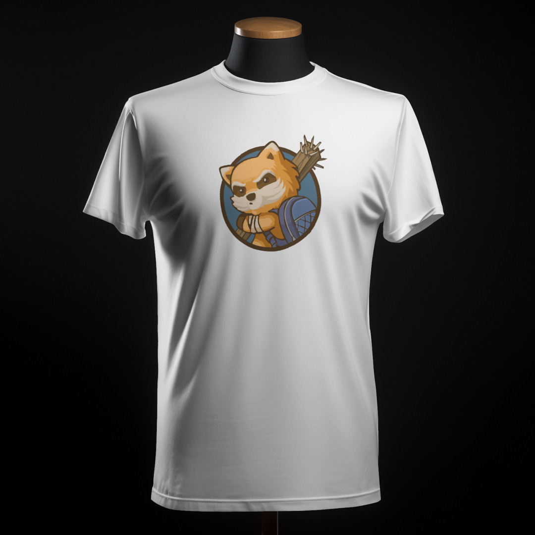 Nome do produto: Camiseta Mascote Spiffo Project Zomboid