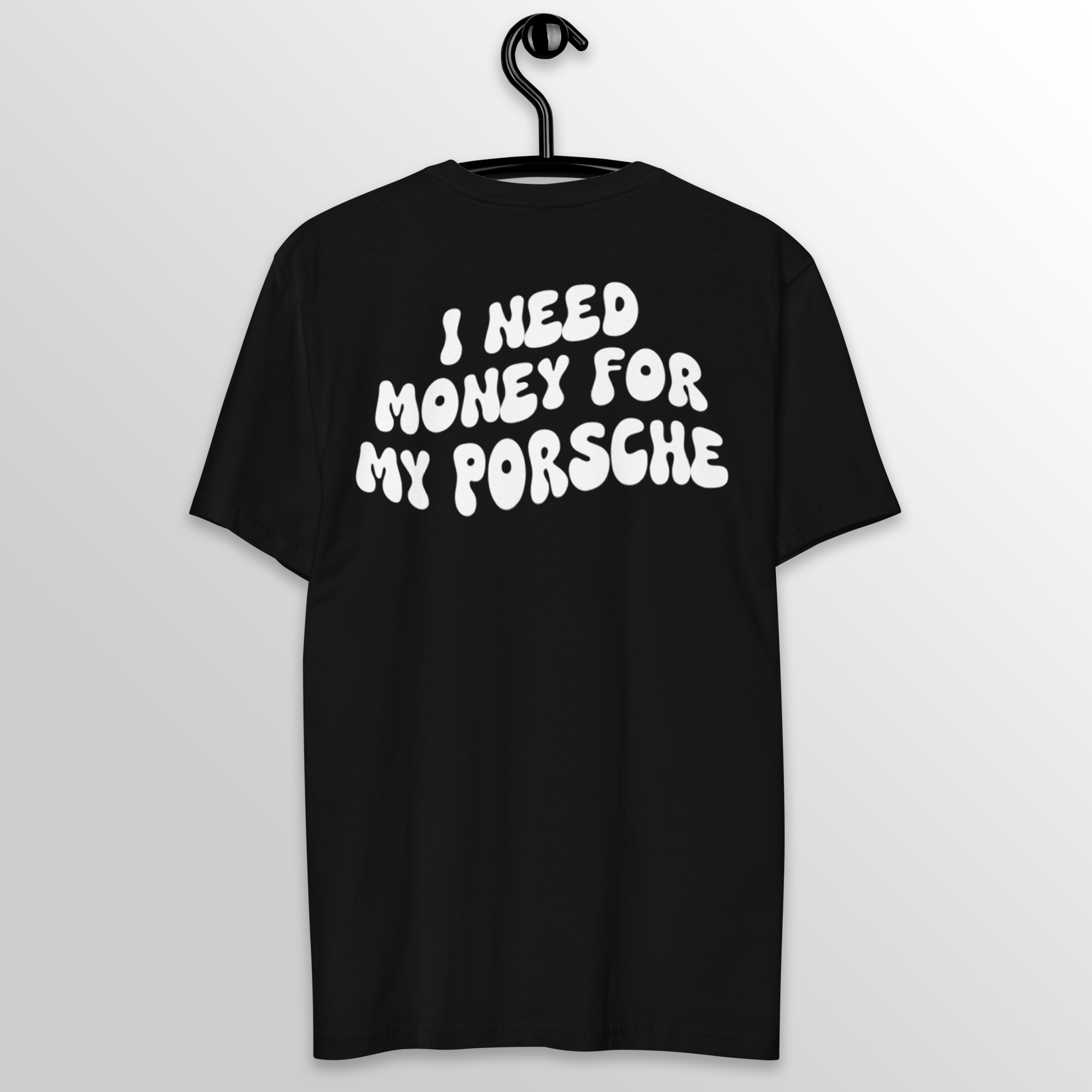 Nome do produto: Camiseta Preta - I Need Money