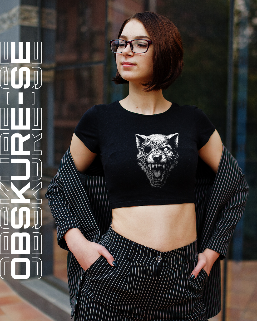 Nome do produto: CROPPED BIG BAD WOLF