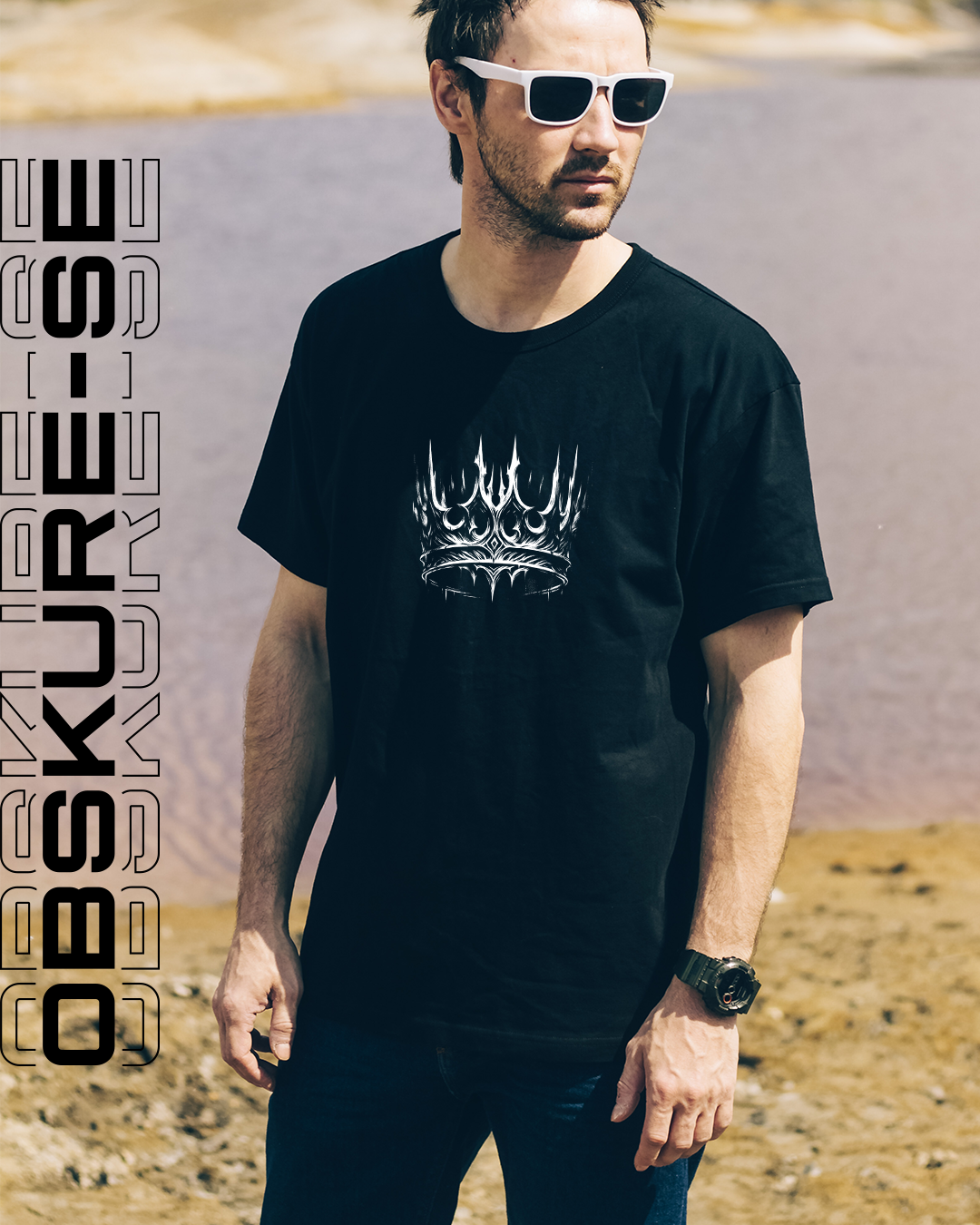 Nome do produto: CAMISETA ASCENSÃO SOMBRIA