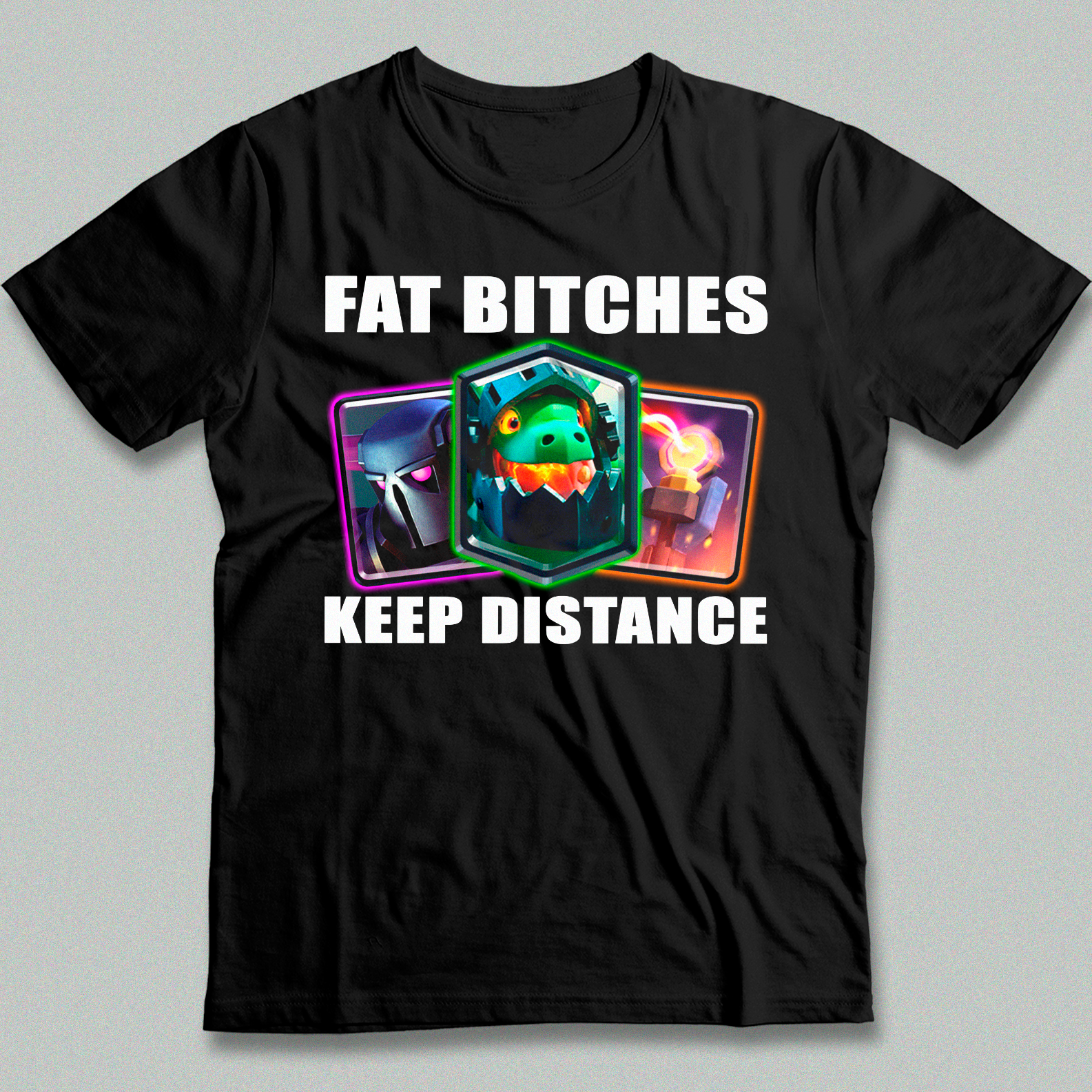 Fat Bitches Keep Distance