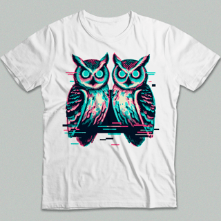 Camiseta - Owl Eyes