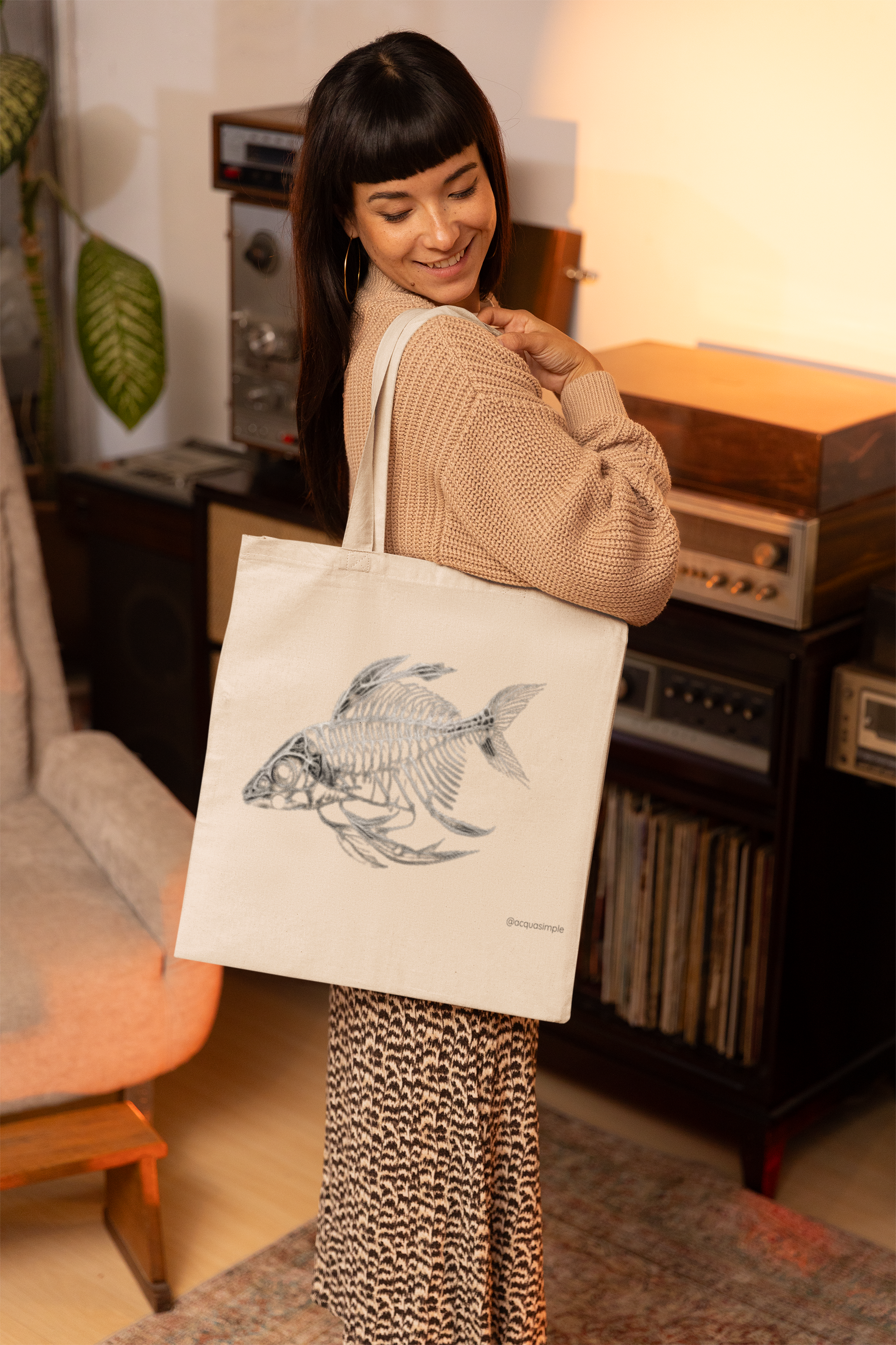 Nome do produto: Eco Bag esqueleto