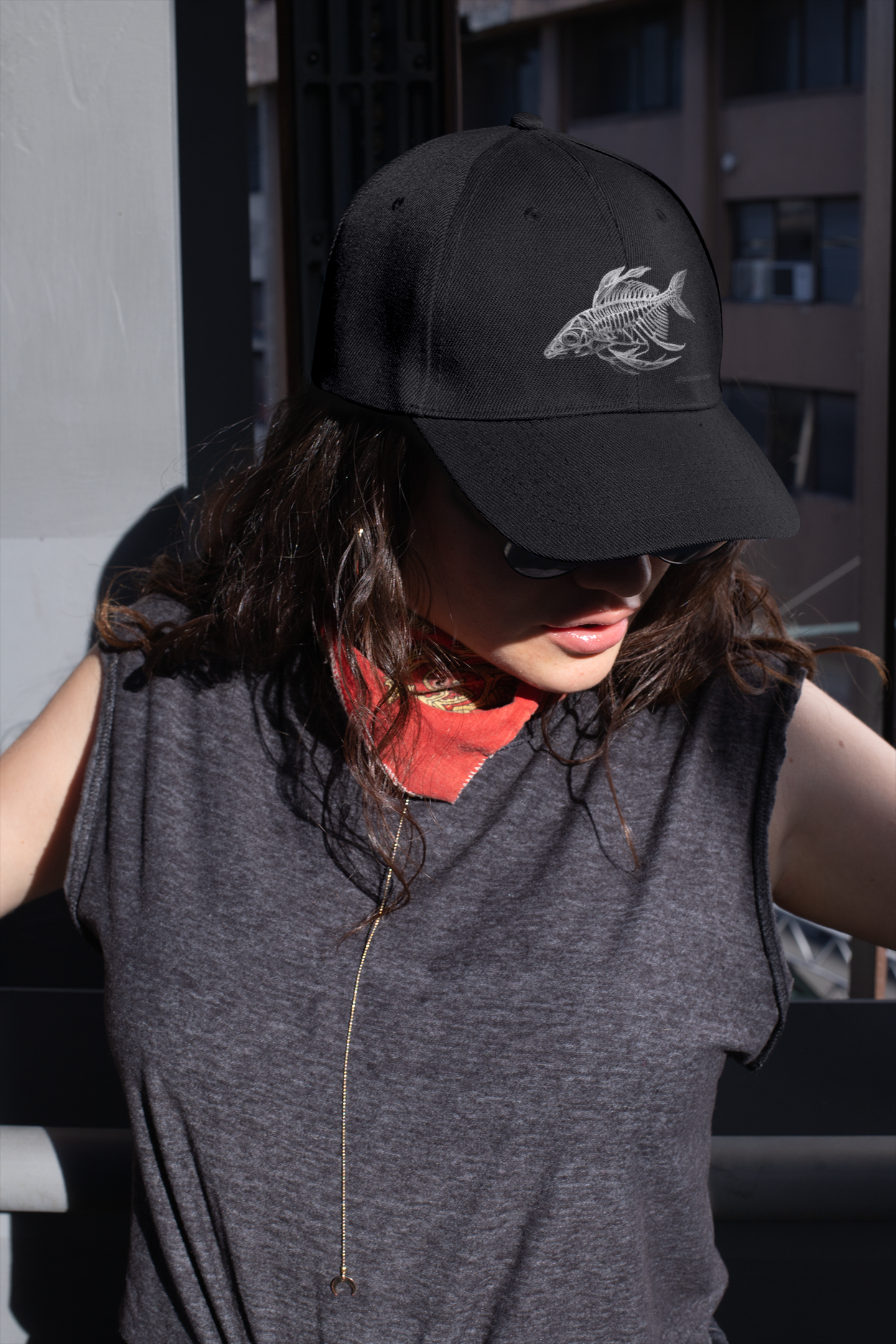 Nome do produto: Boné esqueleto