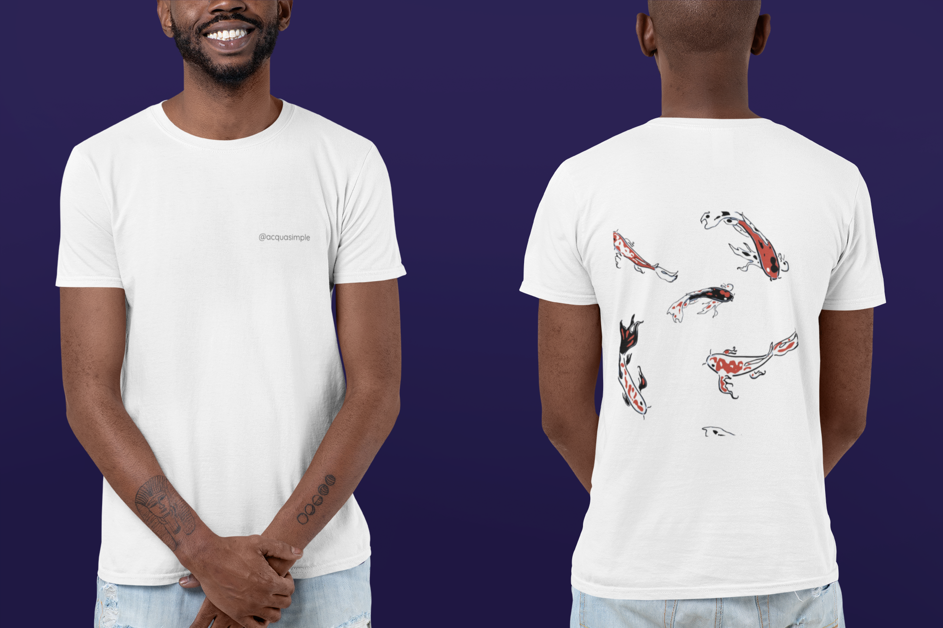 Nome do produto: Camisa Koi