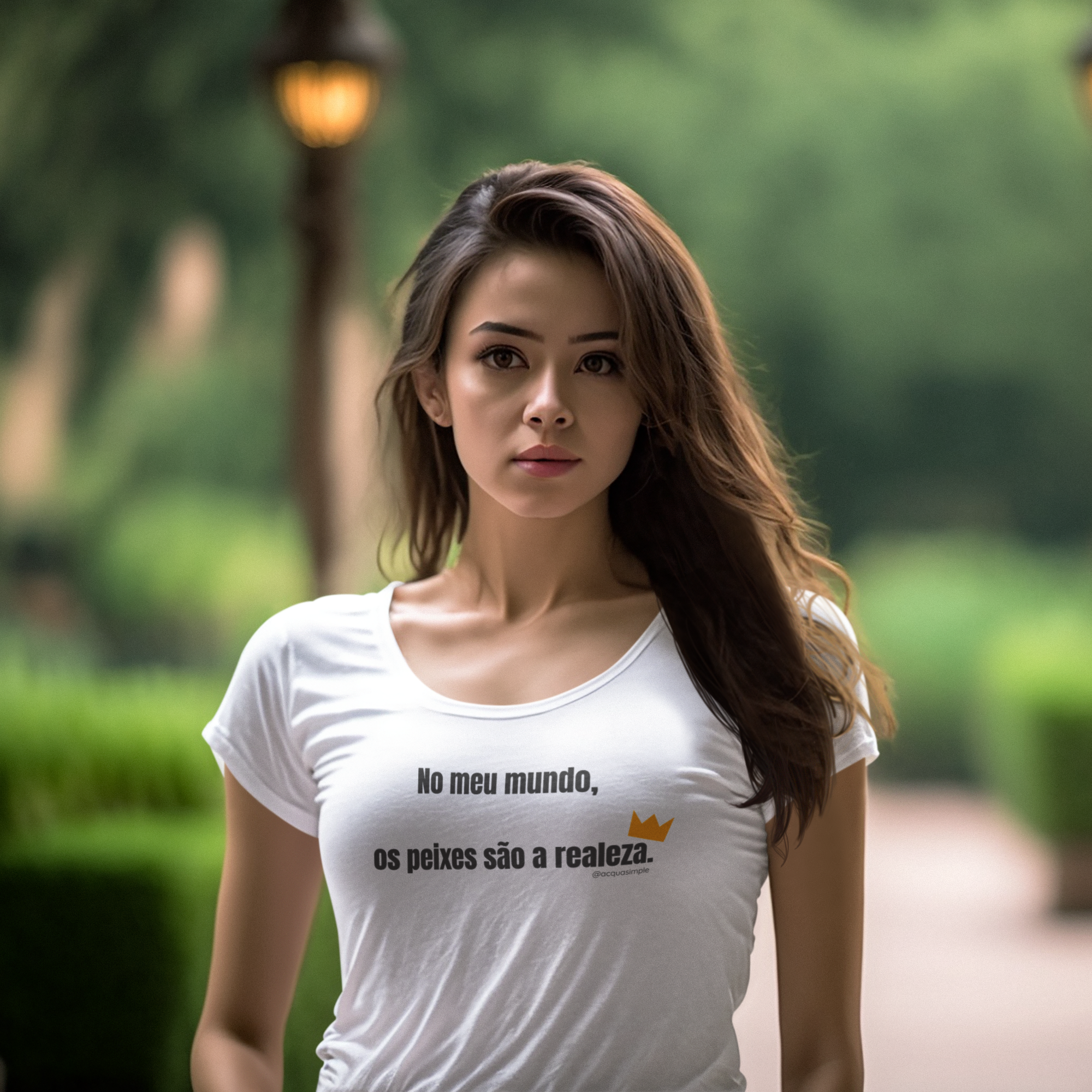 Nome do produto: os peixes são a realeza fem