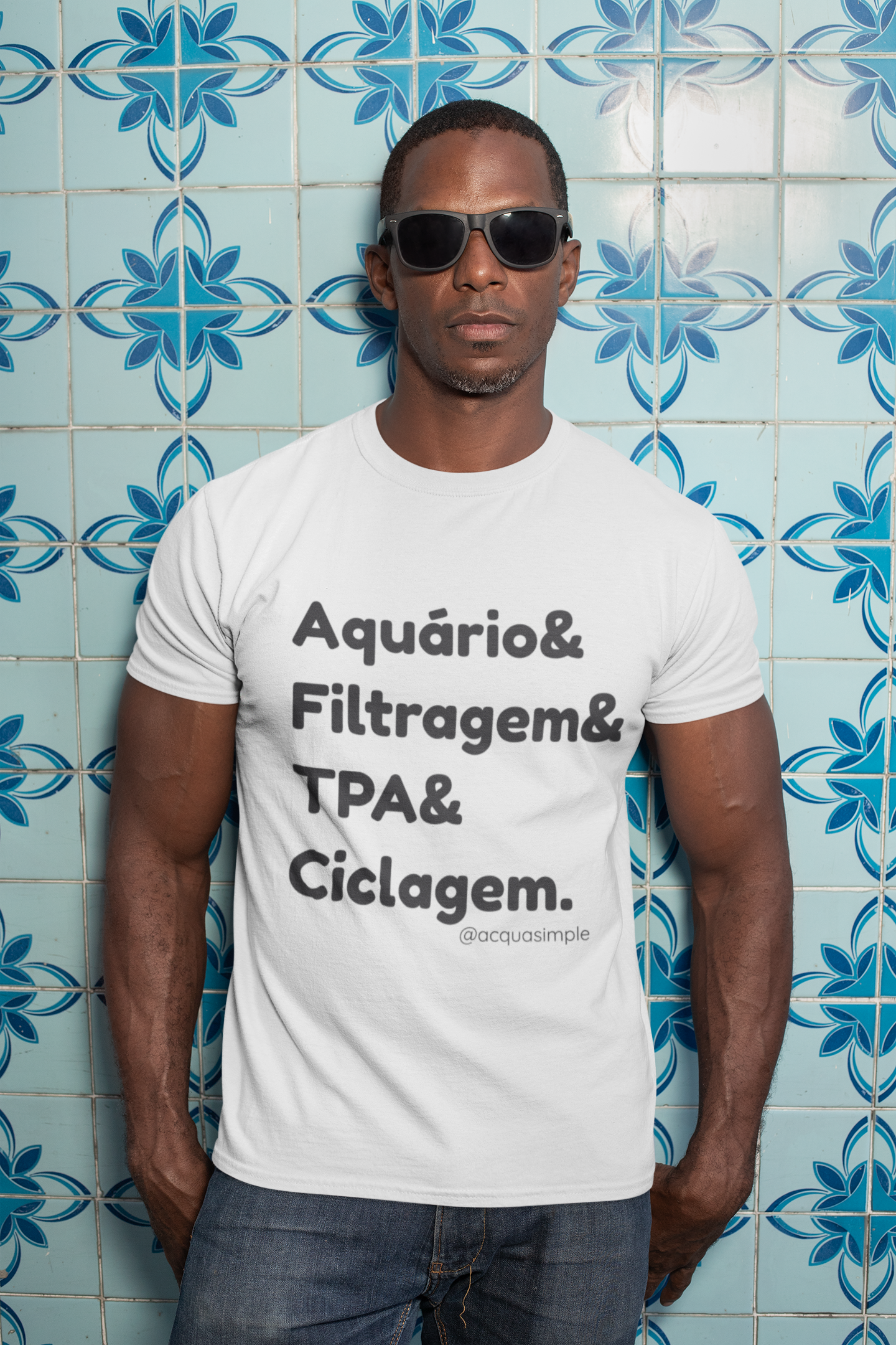 Nome do produto: Camiseta Aquario e filtragem