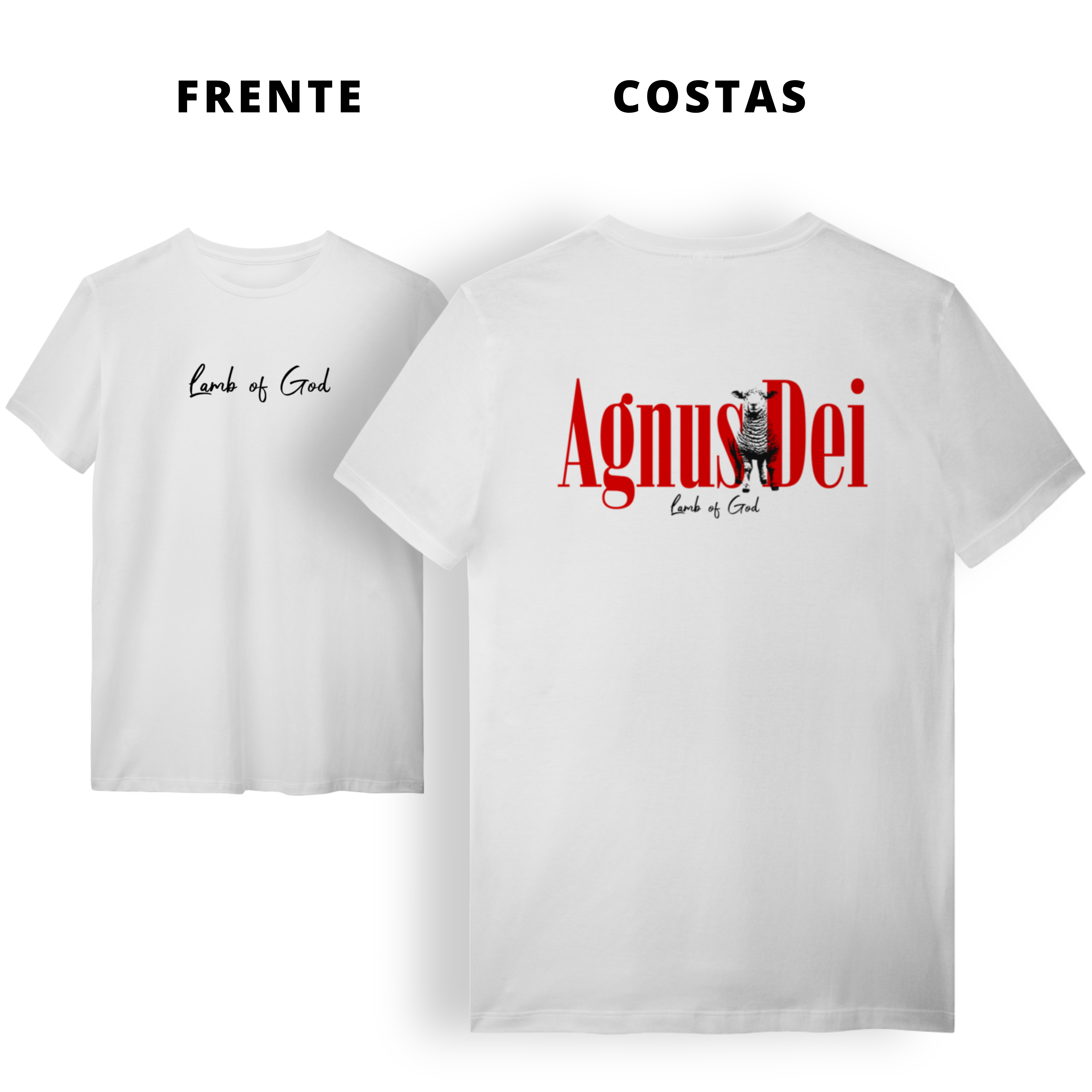 0066 - Camiseta Unissex AgnusDei