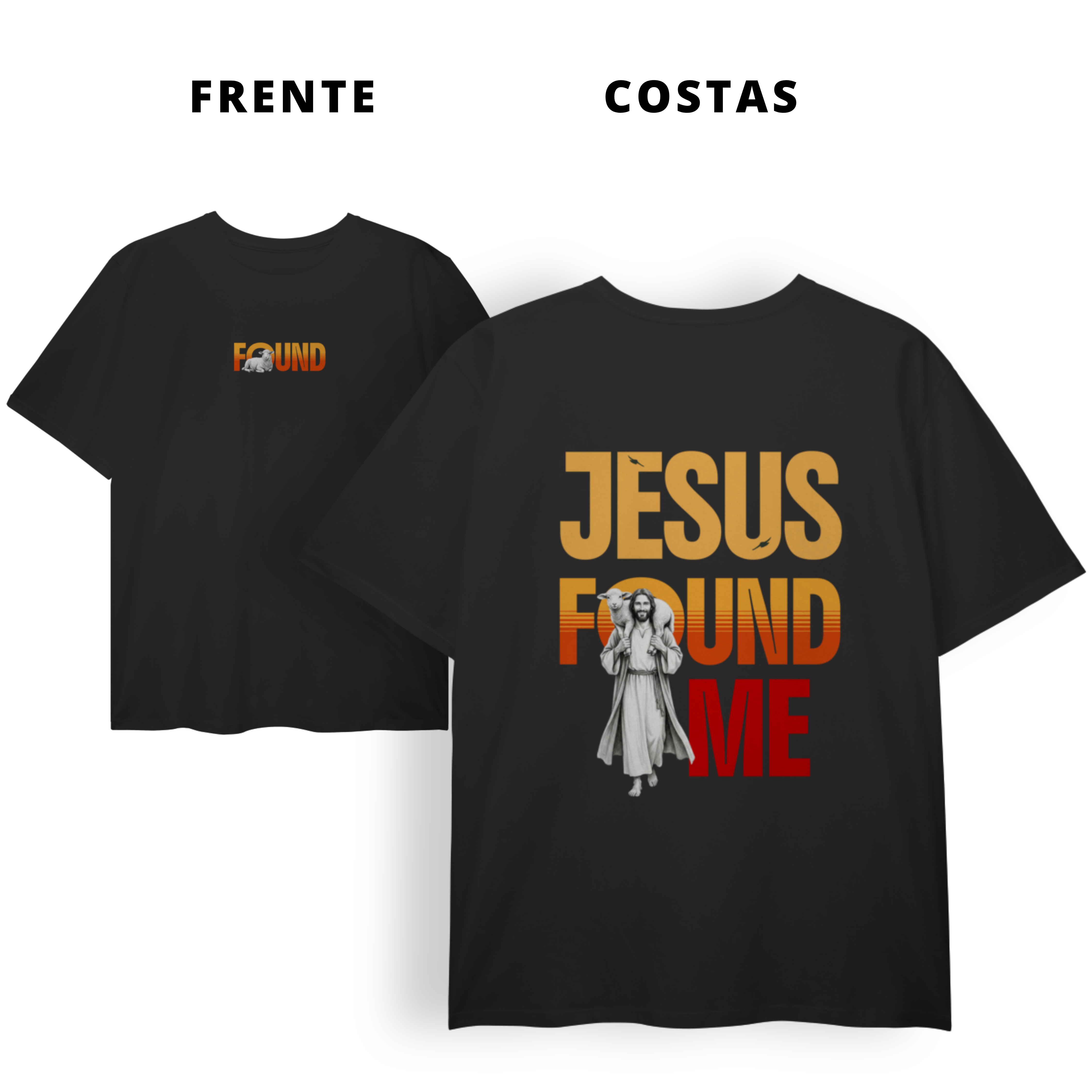 0012PS - Camiseta Plus Size Found