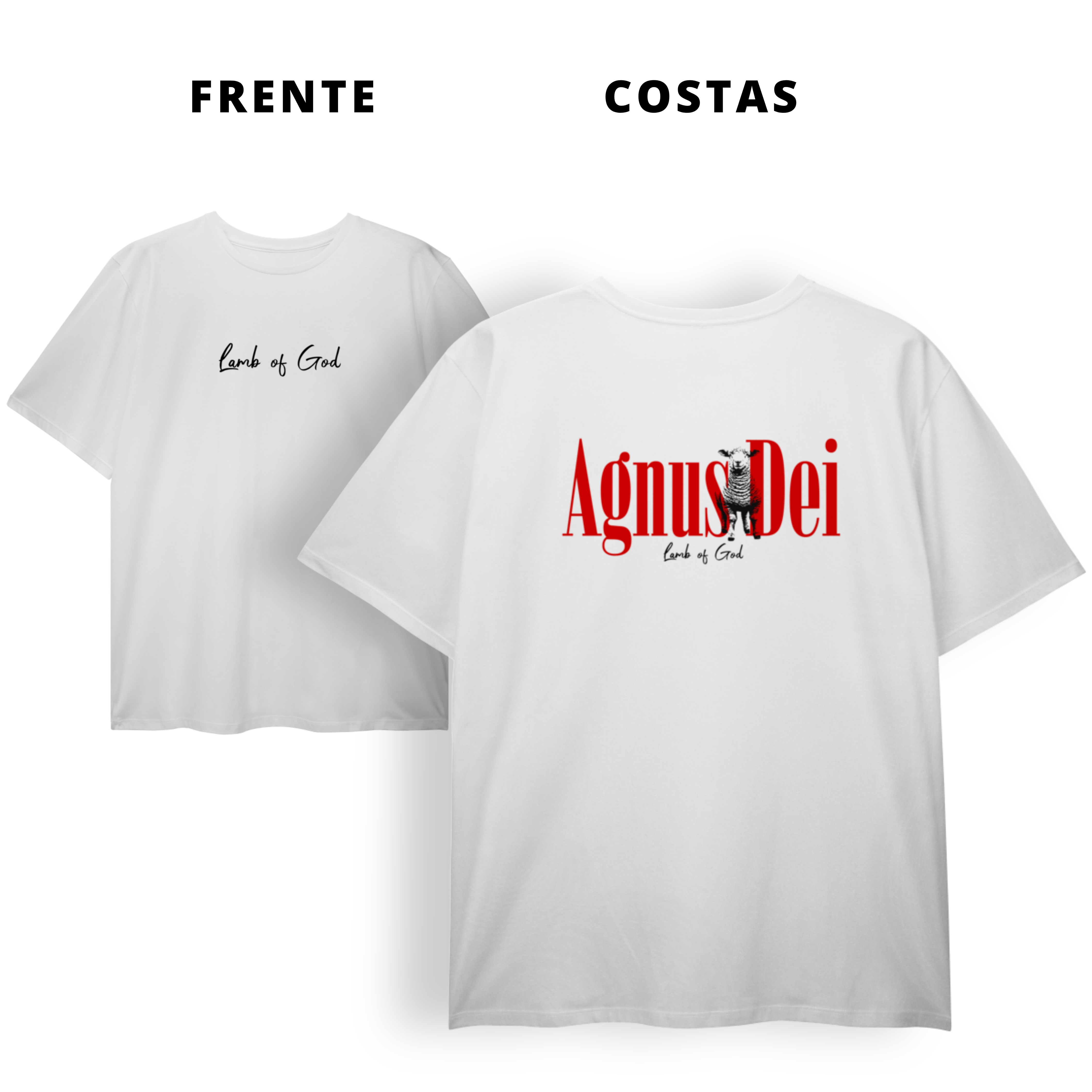 0066PS - Camiseta Plus Size AgnusDei