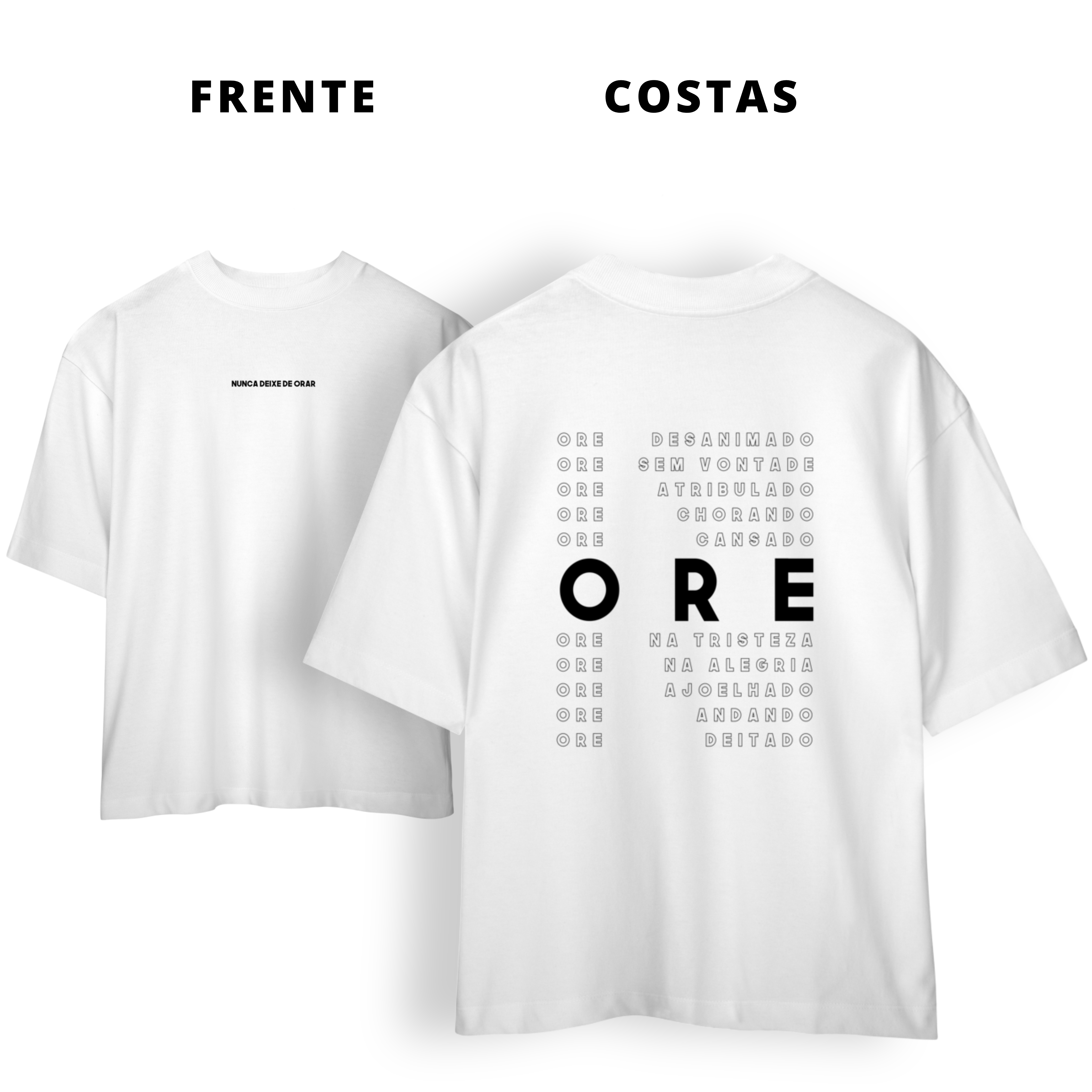 0031OS - Camiseta Oversized Ore