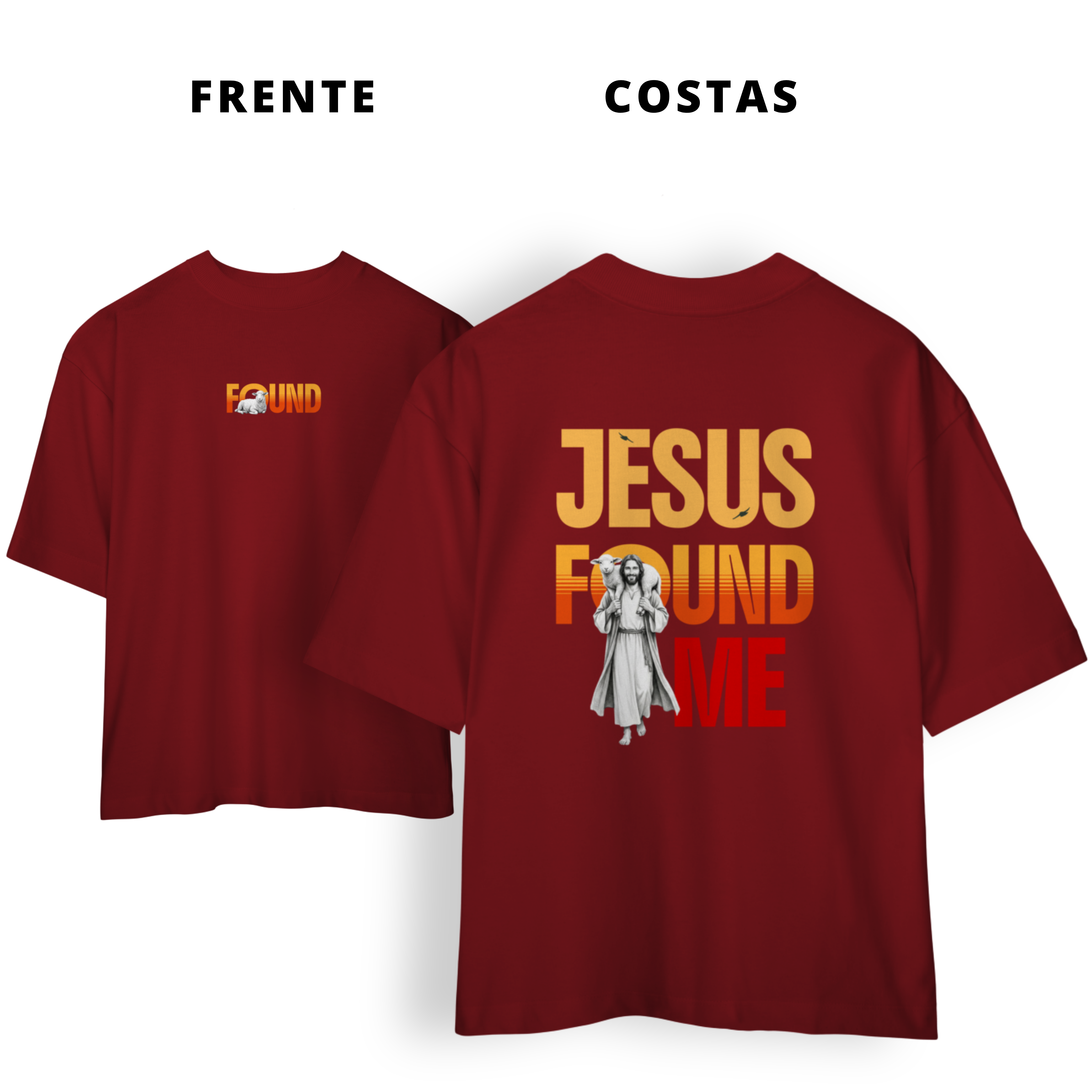 0012OS - Camiseta Oversized Found