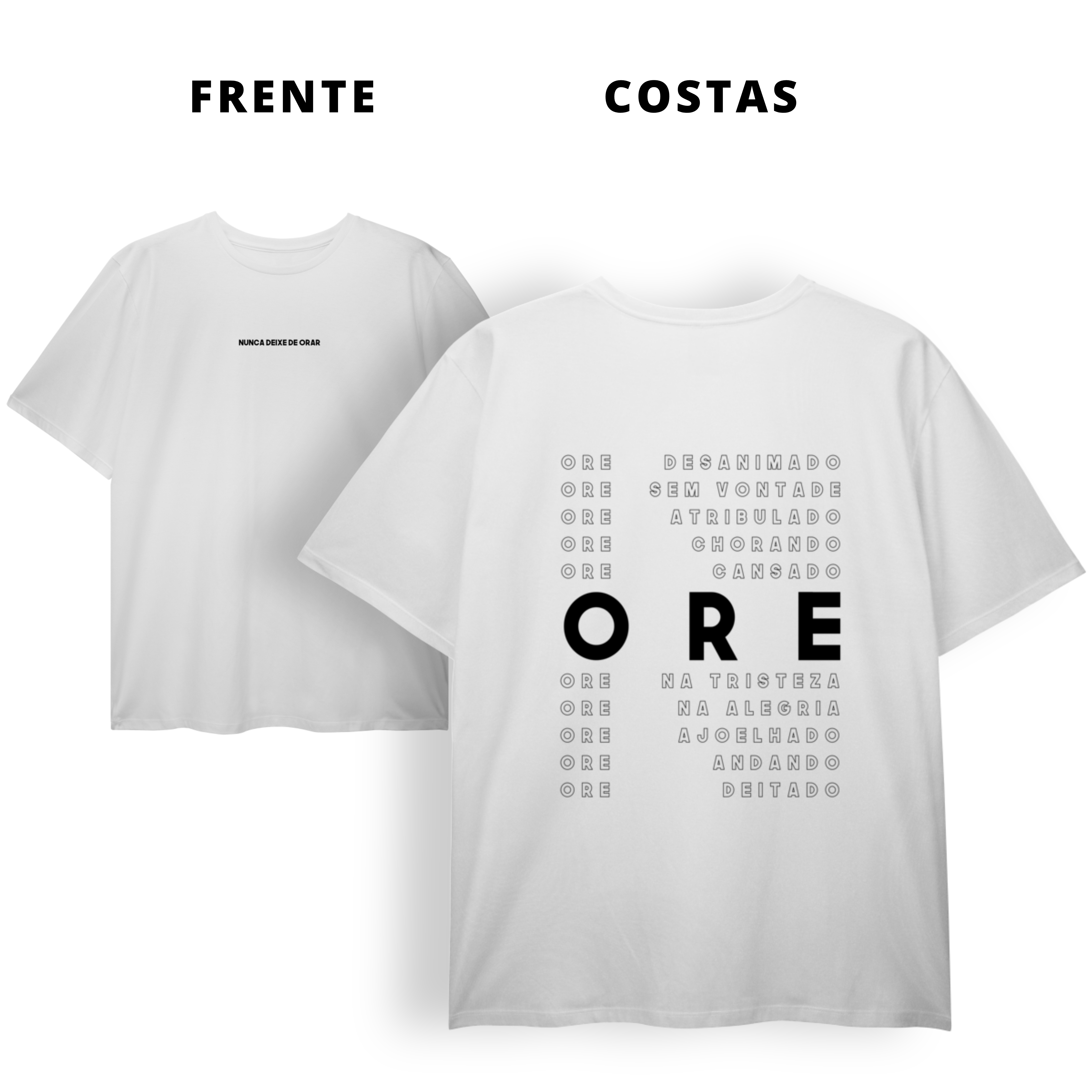 0031PS - Camiseta Plus Size Ore