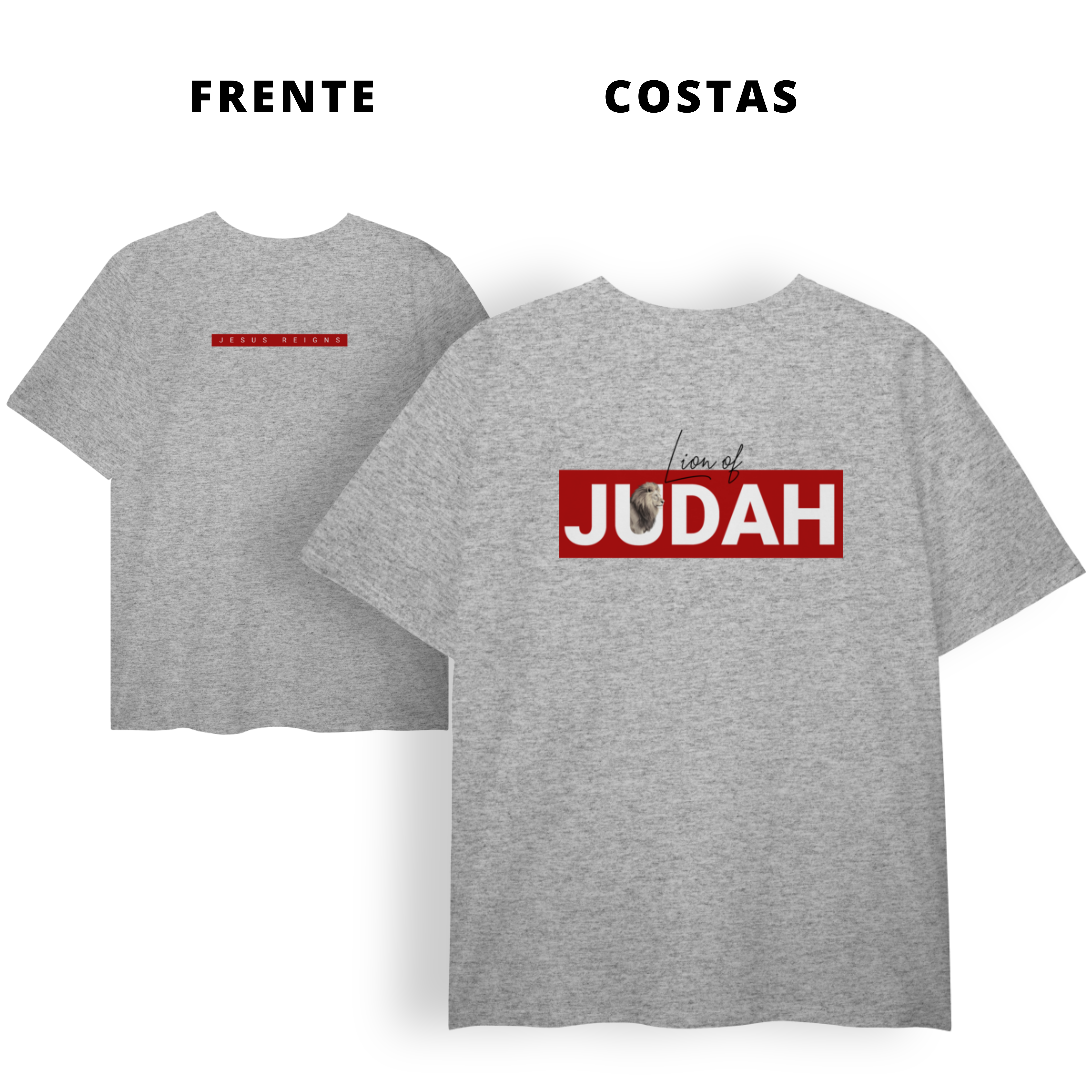 0067PS - Camiseta Plus Size Lion of Judah