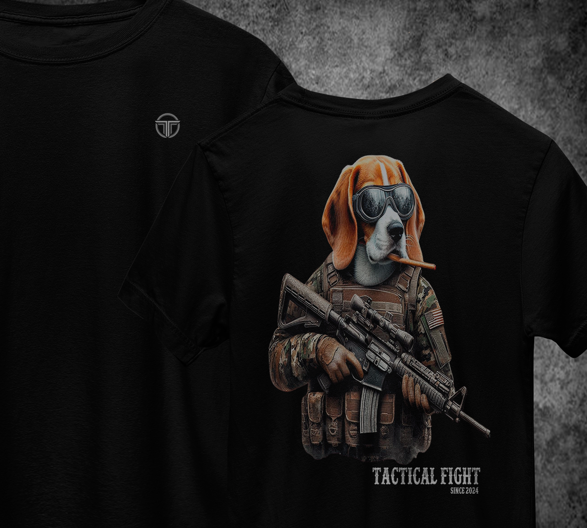 Nome do produto: T-Shirt BEAGLE TÁTICO