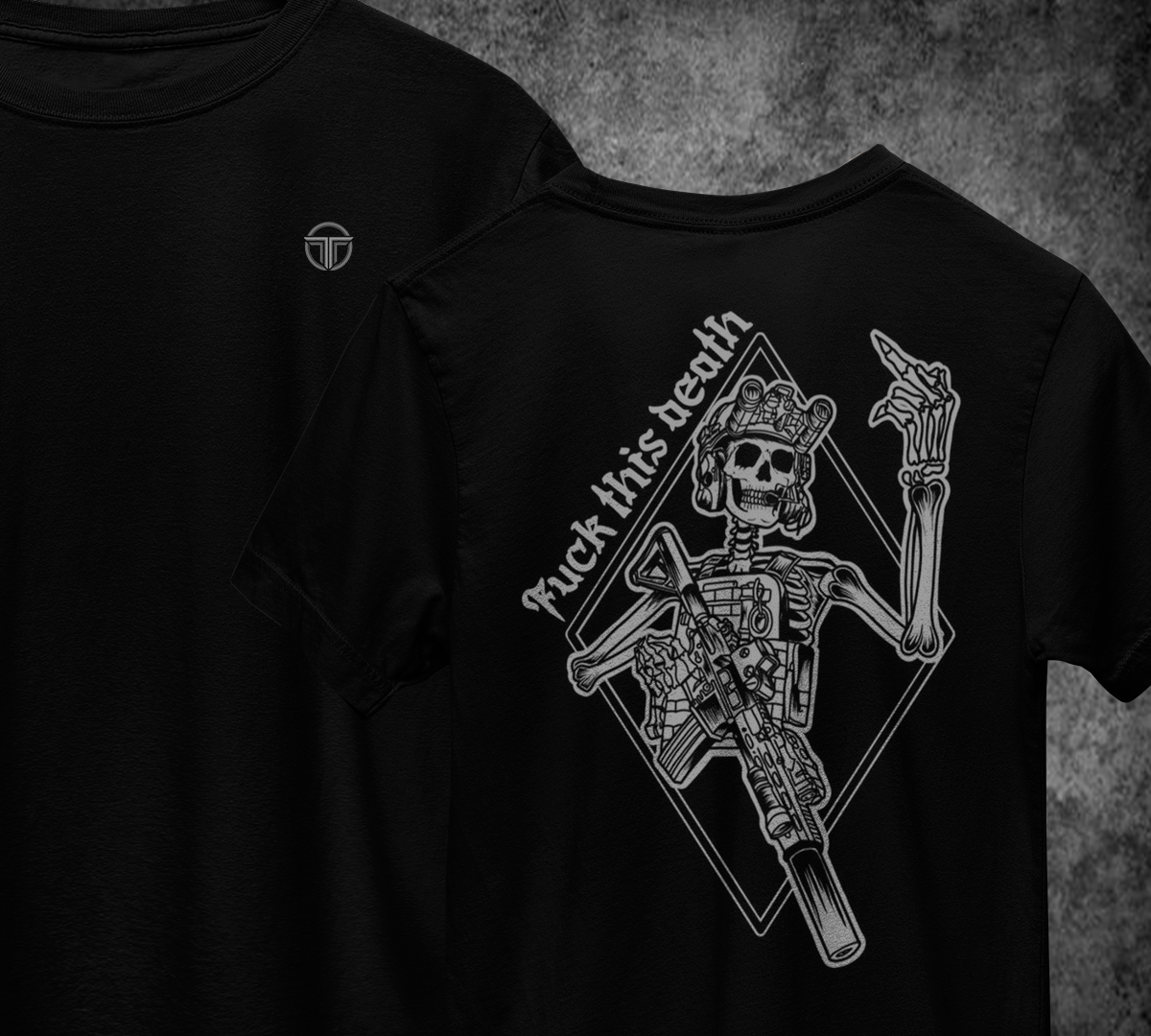 Nome do produto: T-Shirt FUCK THIS DEATH