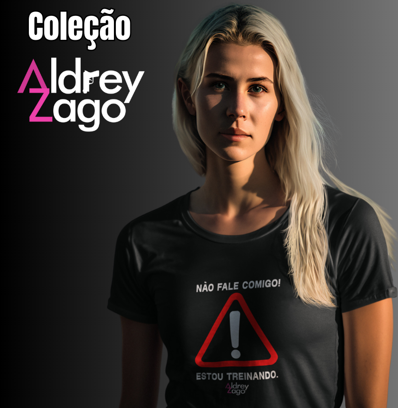 Estou Treinando Dry Fit Baby Look