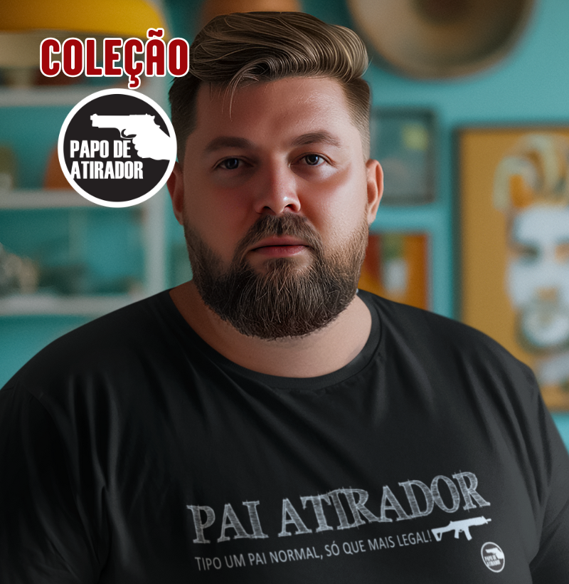 Pai Atirador Coloridas Dry Fit Papo de Atirador