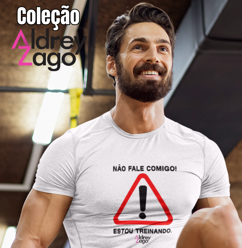 Estou Treinando Dry Fit Branca