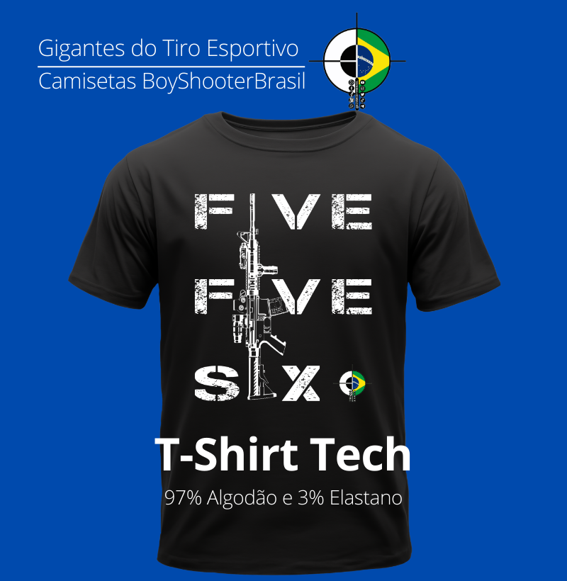 Five Five Six BoyShooterBrasil T-Shirt Tech
