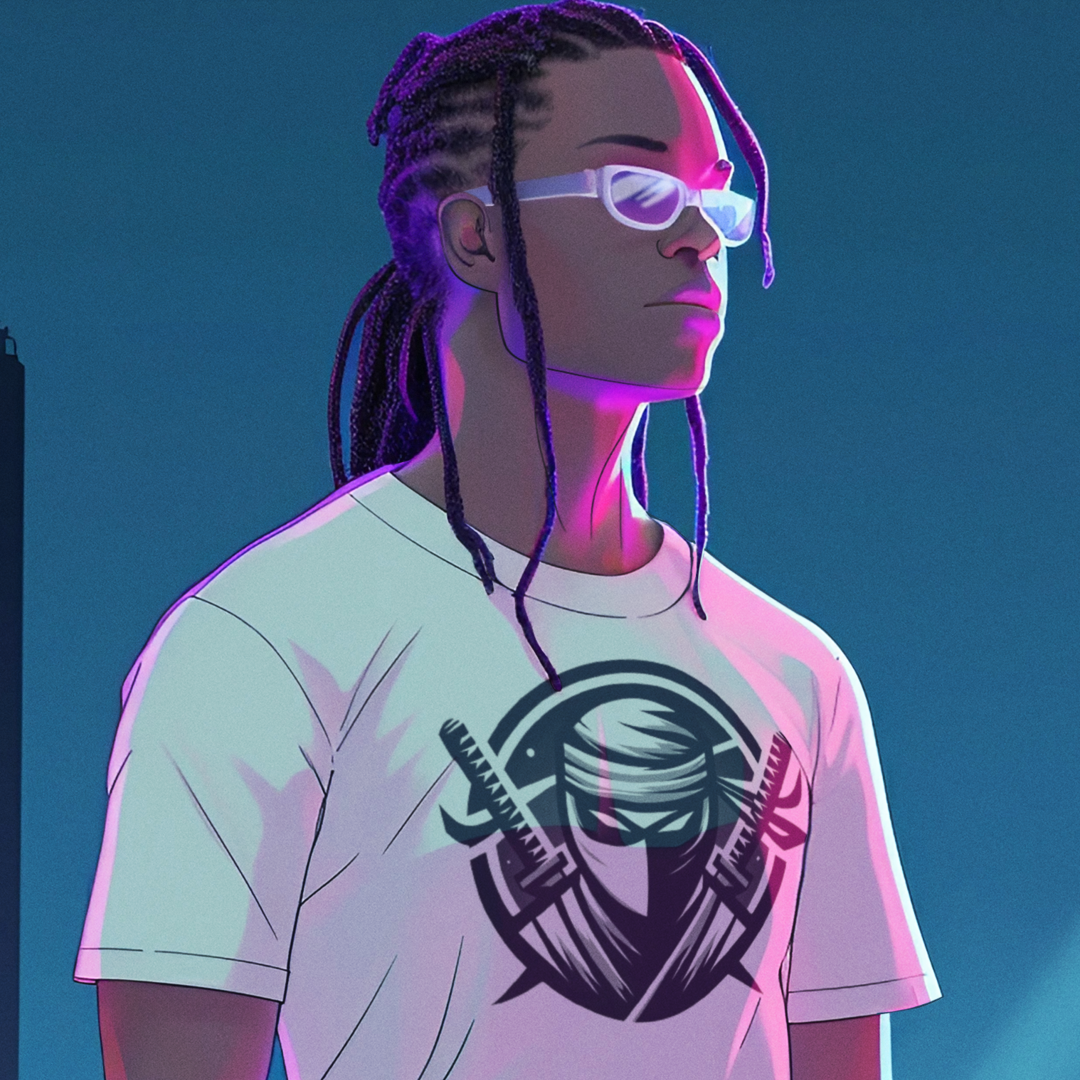 Nome do produto: Camiseta ninja logo