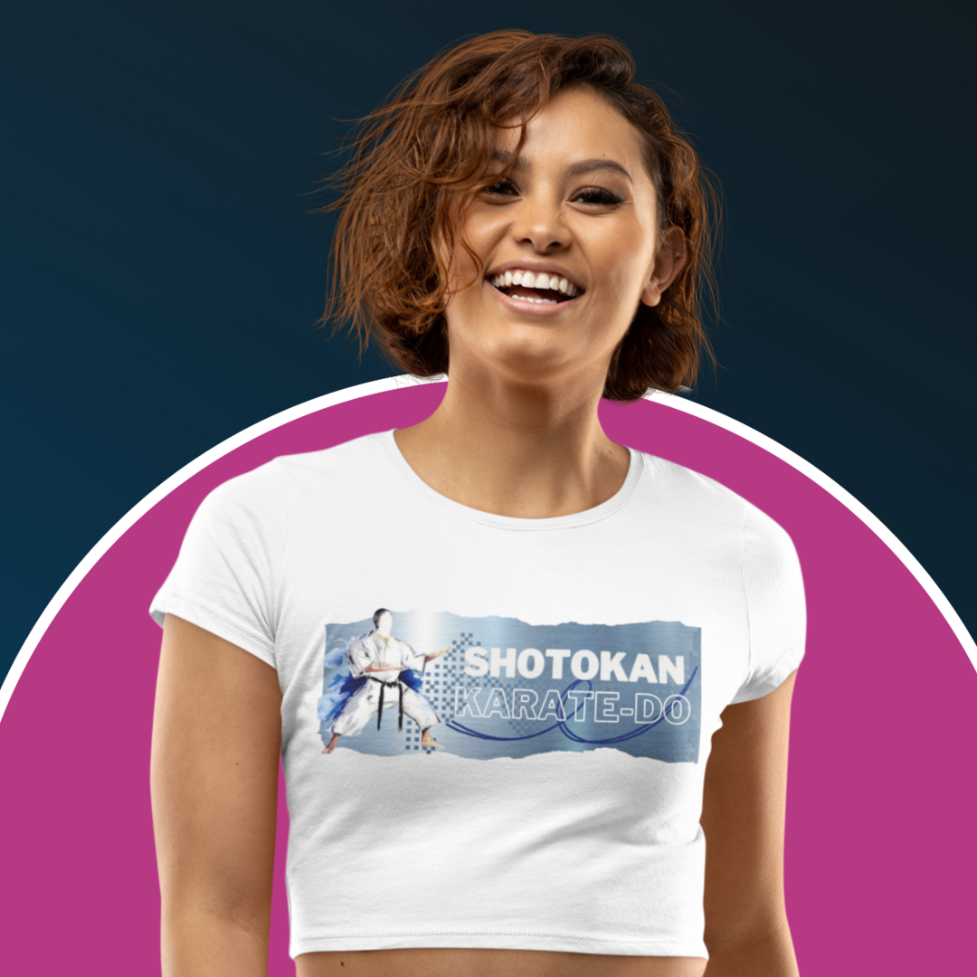 Nome do produto: Camiseta Cropped Shotokan
