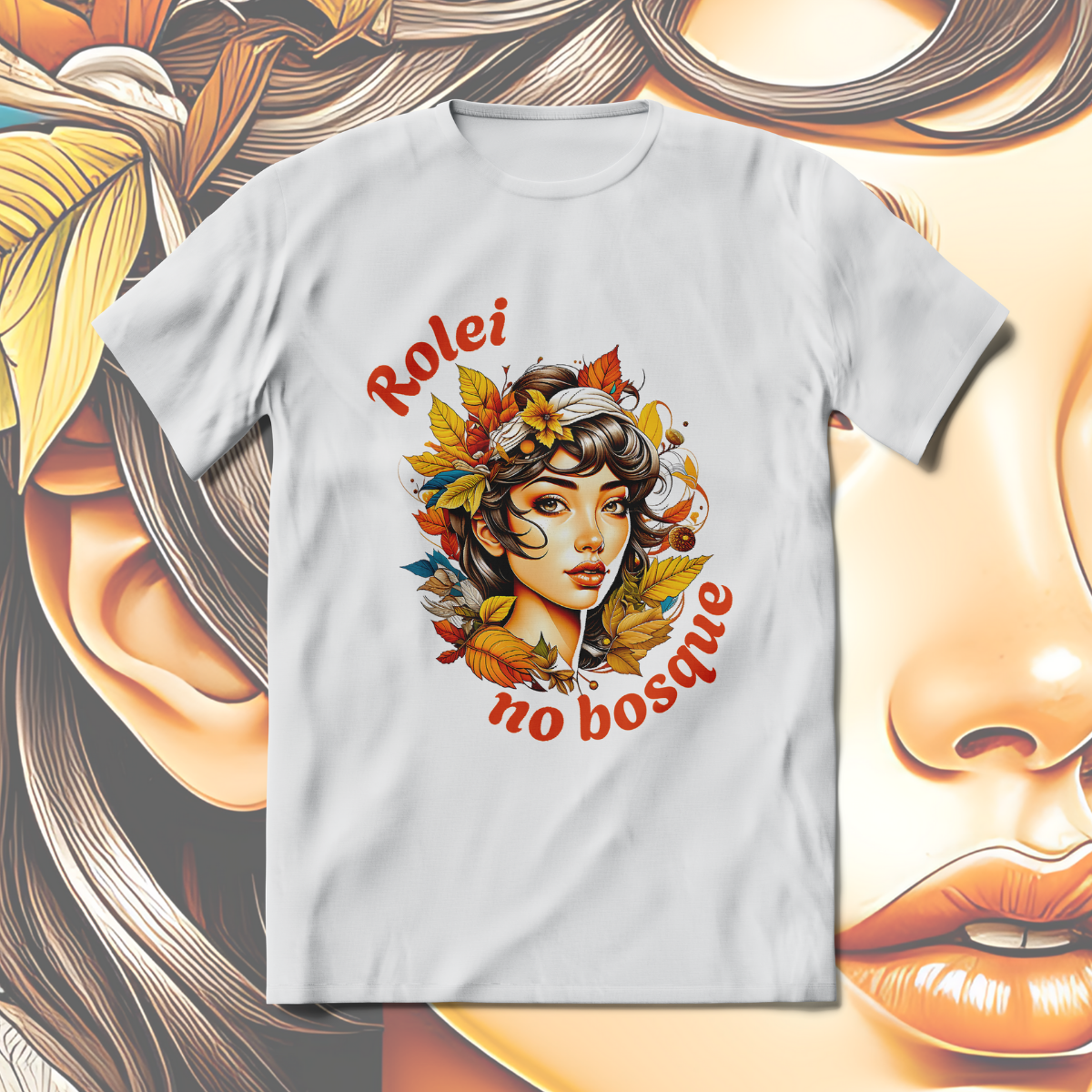 T-Shirt Quality Unissex | Rolei no bosque