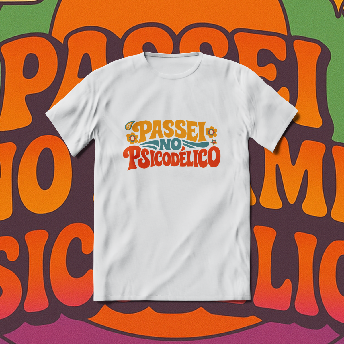 T-Shirt Quality Unissex | Passei no Psicodélico