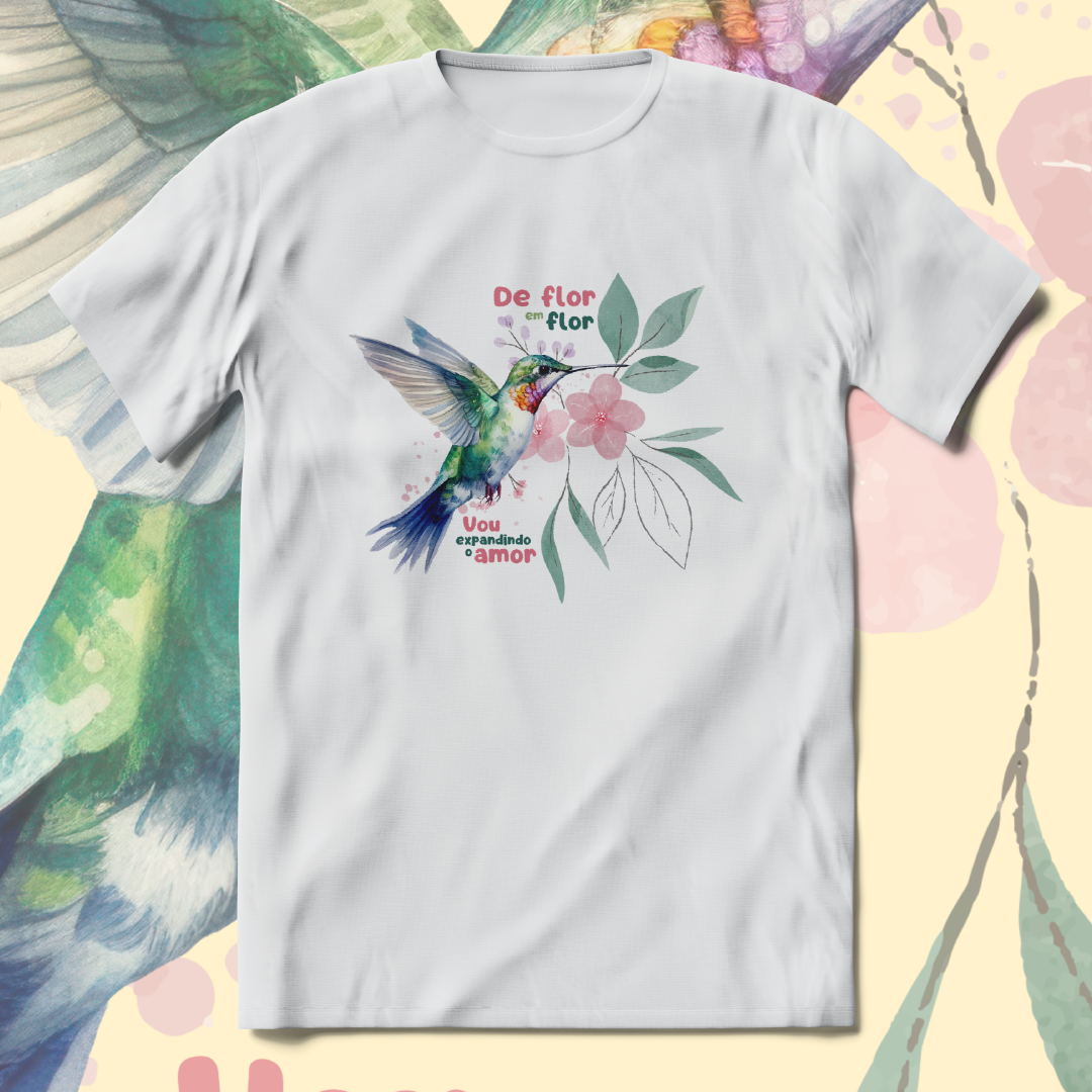 T-Shirt Quality Unissex | Beija-flor