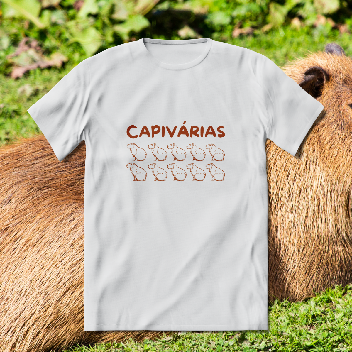 T-Shirt Quality Unissex | Capivárias