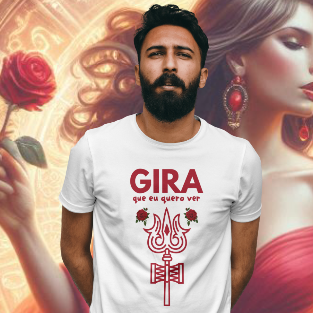 T-Shirt Quality Unissex | Gira que eu quero ver