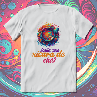 T-Shirt Quality Unissex | Aceita uma xícara de chá?
