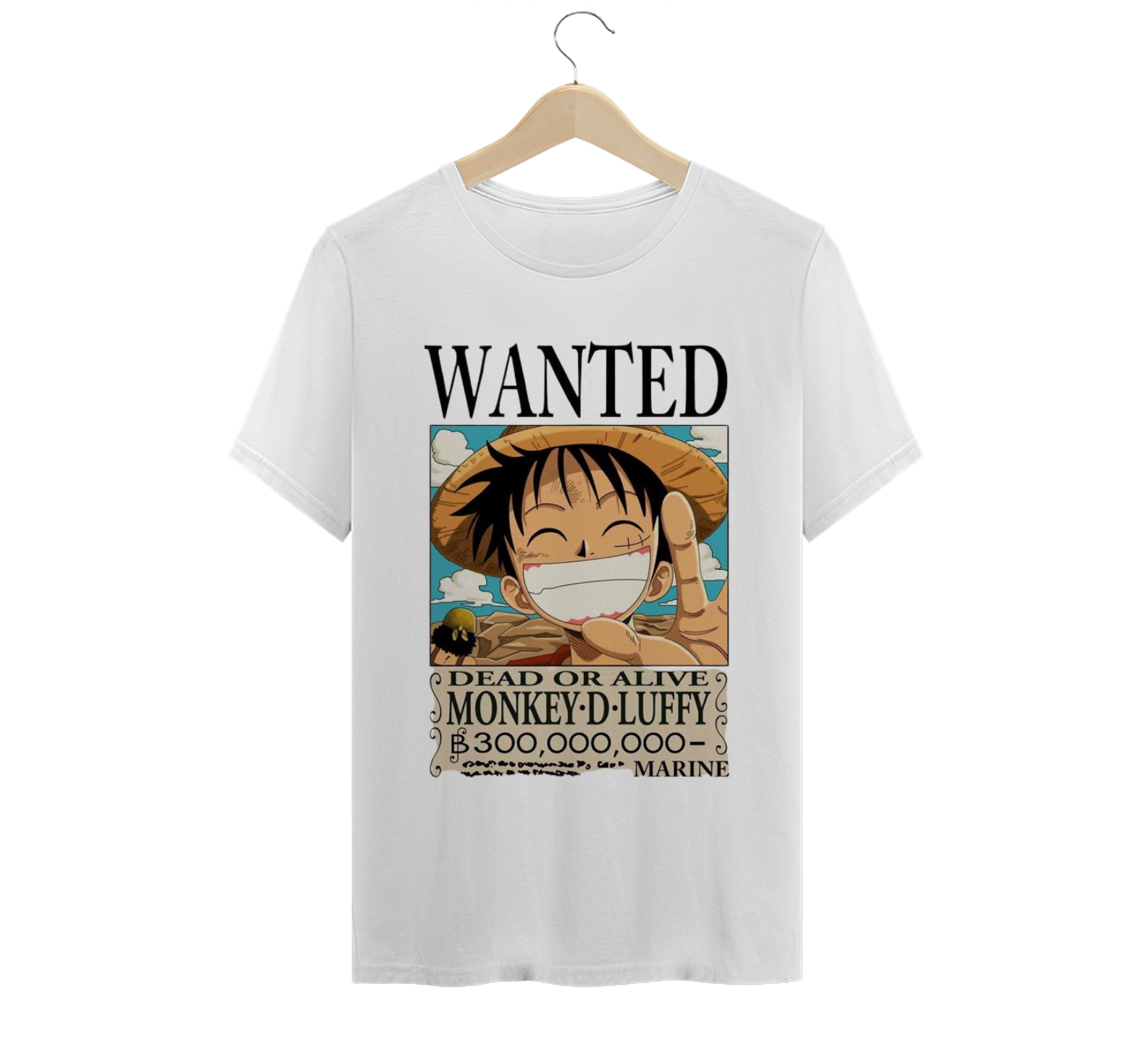 Nome do produto: Camiseta Luffy Procurado