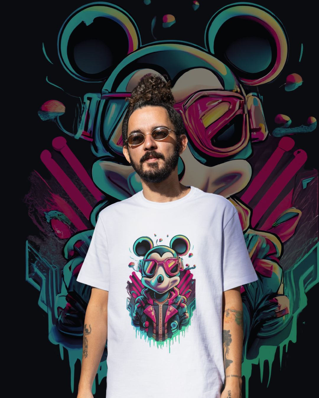 Camiseta Cyber Mouse