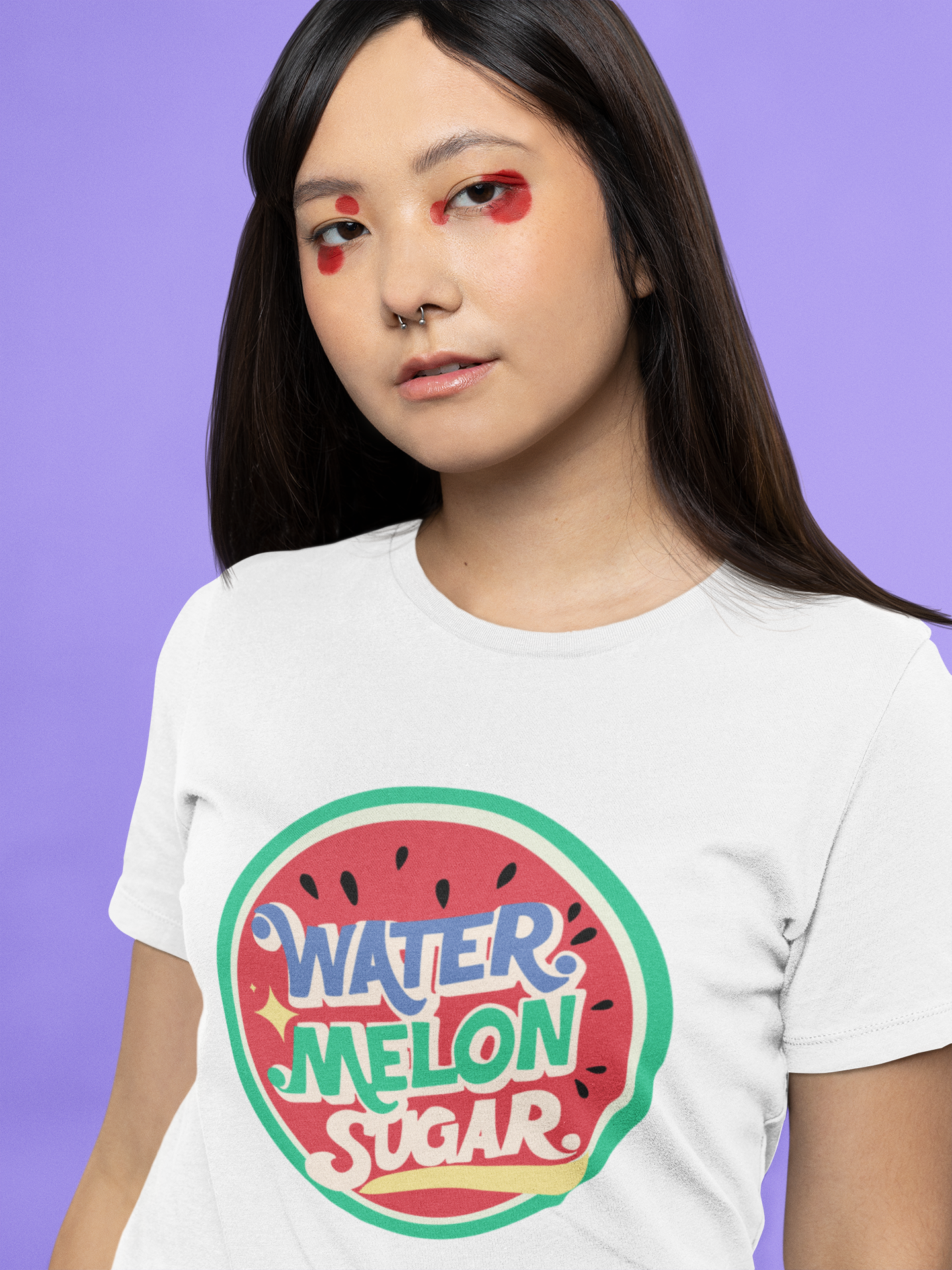 Nome do produto: Melancia Cintilante - FRENTE E COSTAS