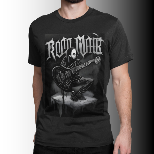 Nome do produto: Camiseta Estampa Guitarrista fantasma