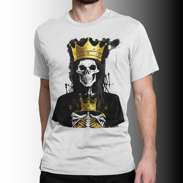 Nome do produto: Camiseta Estampa Metaleiro King