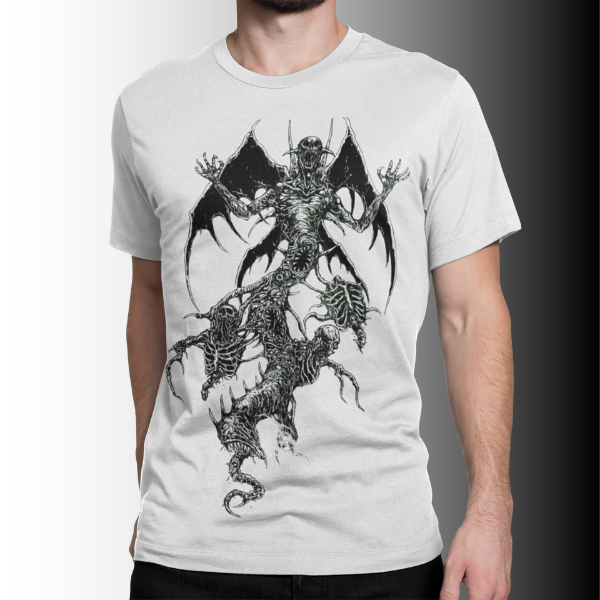 Nome do produto: Camiseta Estampa Criatura das Trevas 