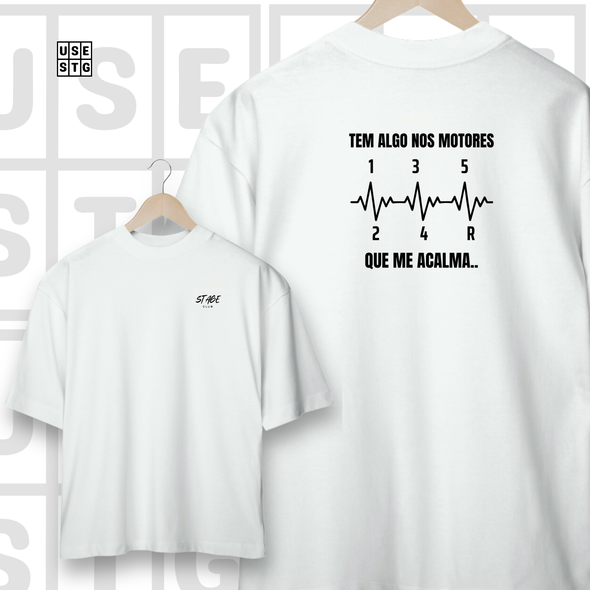 Nome do produto: Oversized Tem algo nos motores...