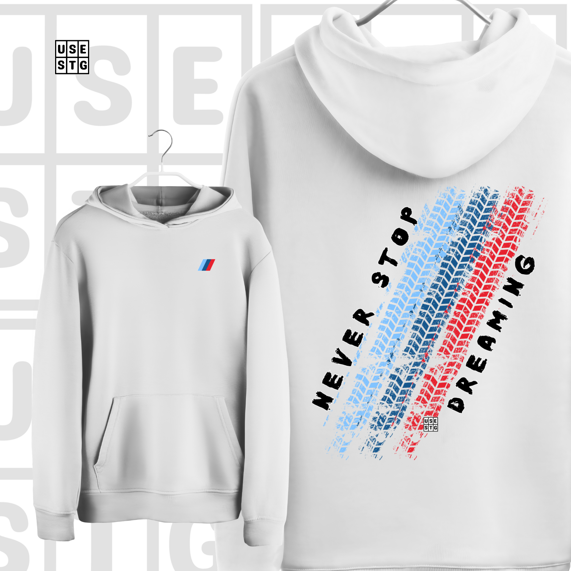 Nome do produto: Moletom Never Stop Dreaming - BMW